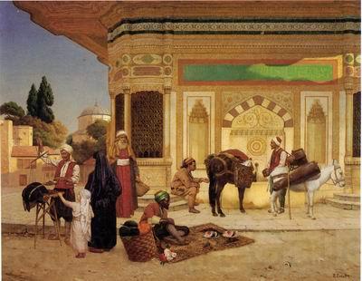 unknow artist Arab or Arabic people and life. Orientalism oil paintings 586 Norge oil painting art